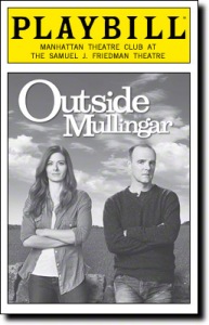 Playbill cover for Outside Mullingar (Image source: Playbill.com)